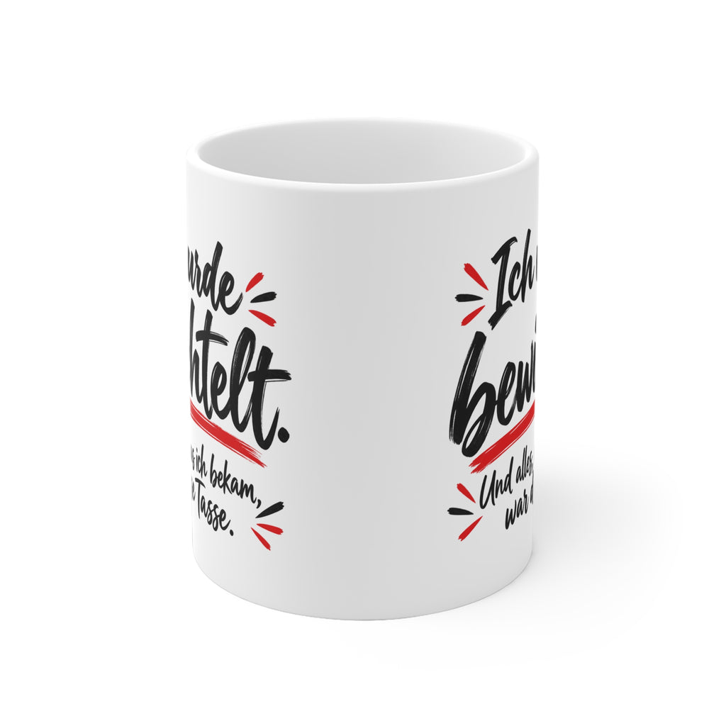 Ich wurde bewichtelt Tasse – Lustiges Wichtelgeschenk fürs Büro