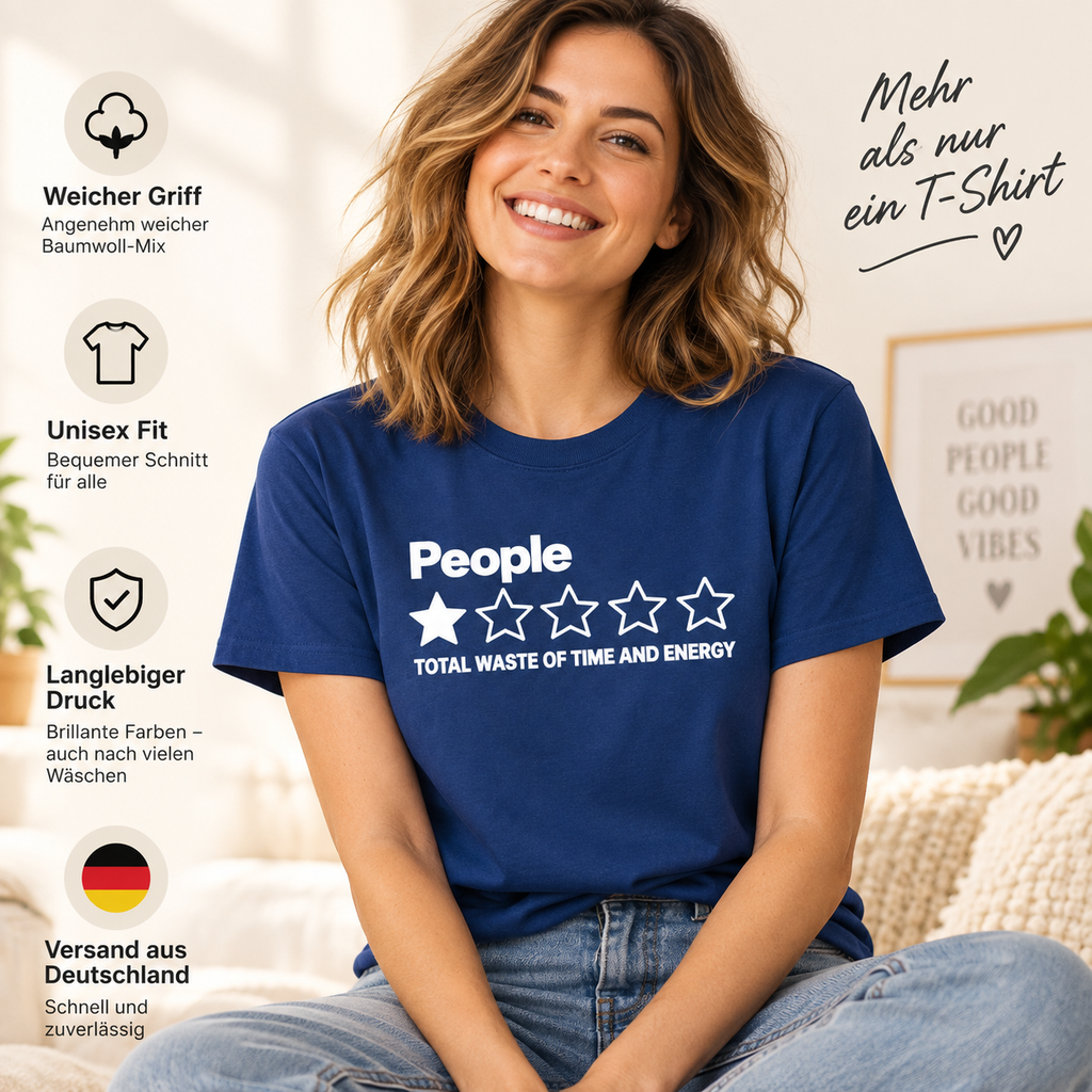 People 1 Stern Shirt – Total Waste of Time and Energy