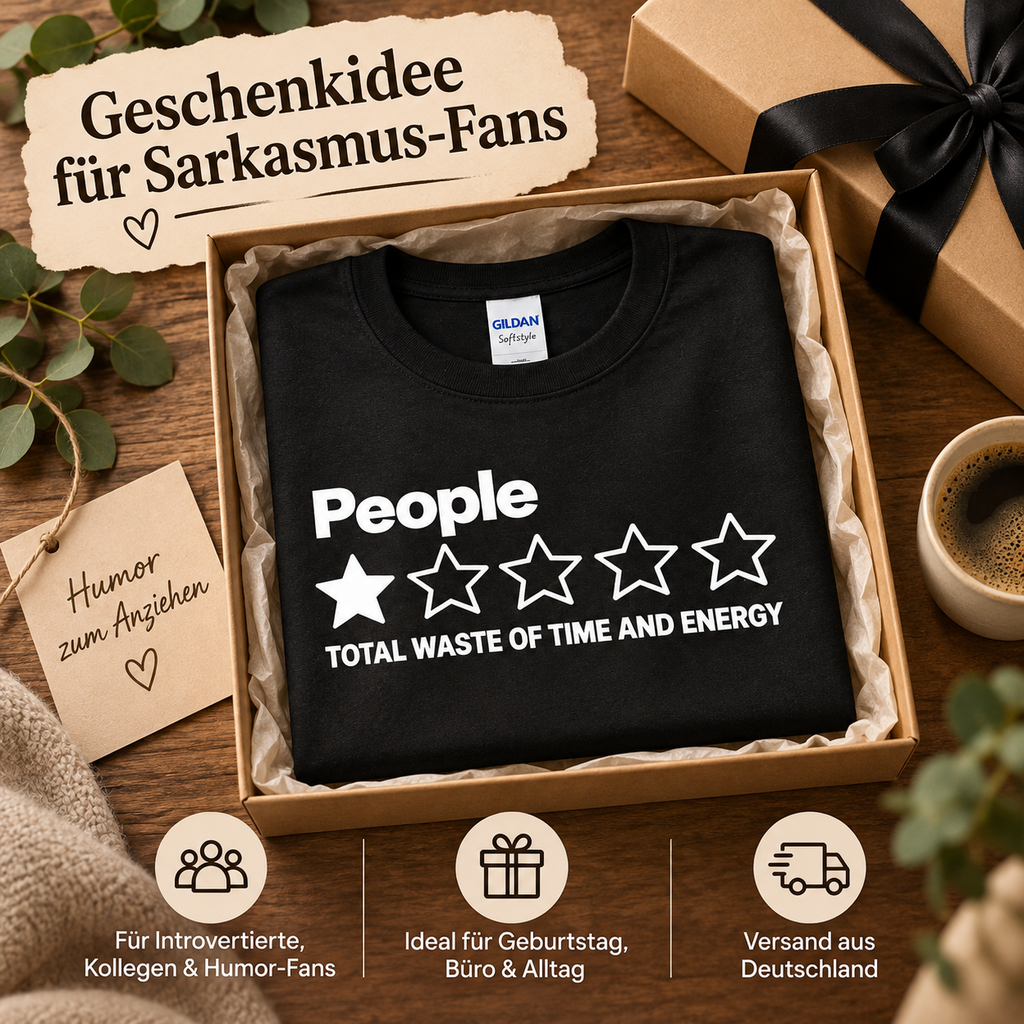 People 1 Stern Shirt – Total Waste of Time and Energy