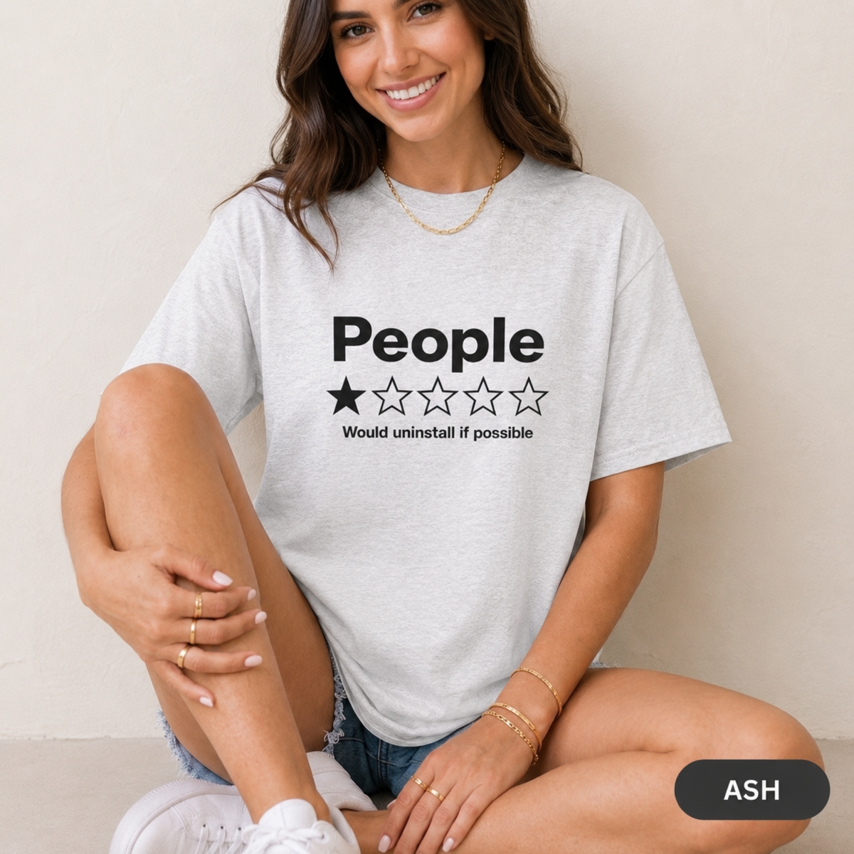 People One Star Shirt – Would Uninstall If Possible