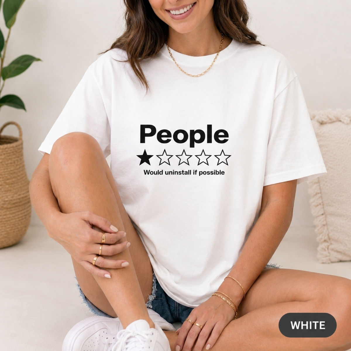 People One Star Shirt – Would Uninstall If Possible