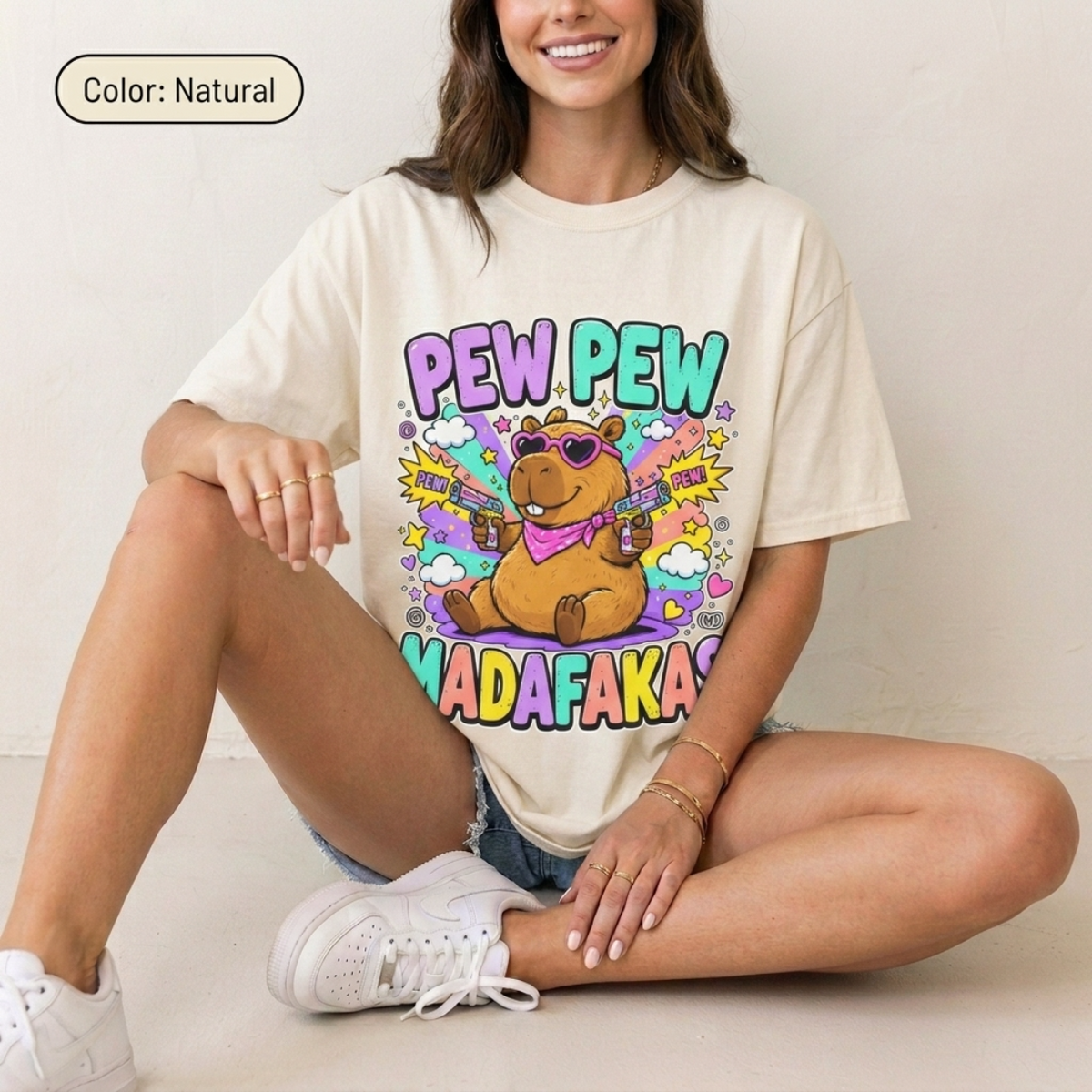 Capybara Shirt – Pew Pew Madafakas
