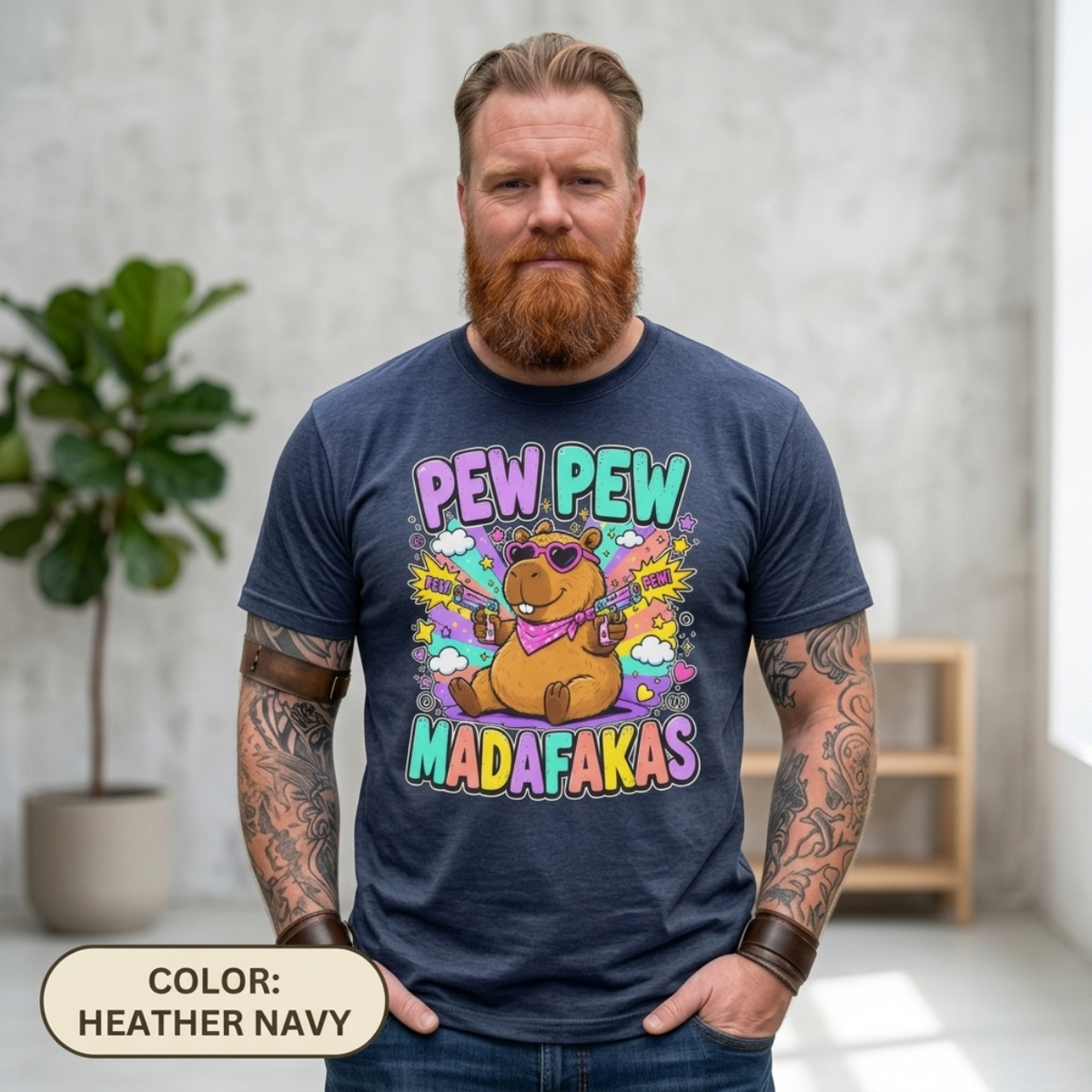 Capybara Shirt – Pew Pew Madafakas
