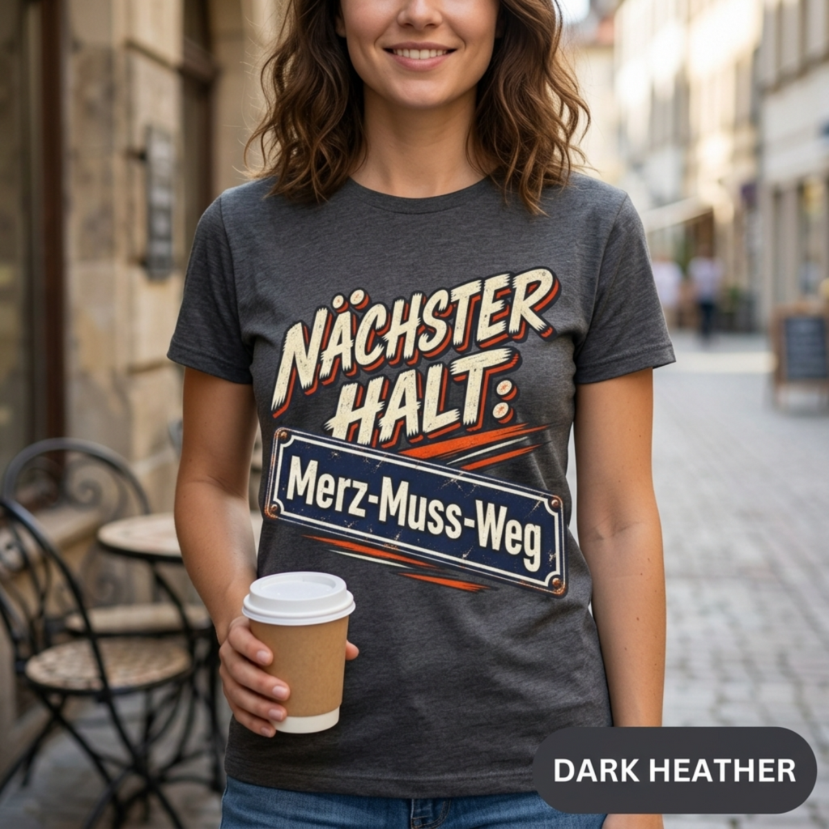 Merz Shirt – Nächster Halt: Merz-Muss-Weg