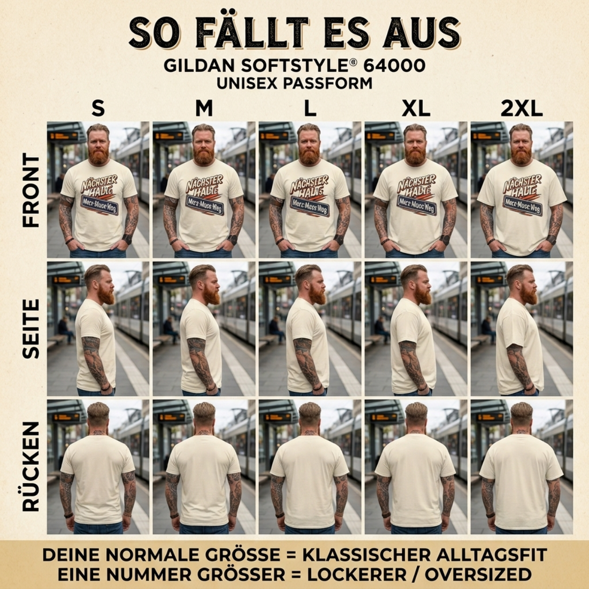 Merz Shirt – Nächster Halt: Merz-Muss-Weg