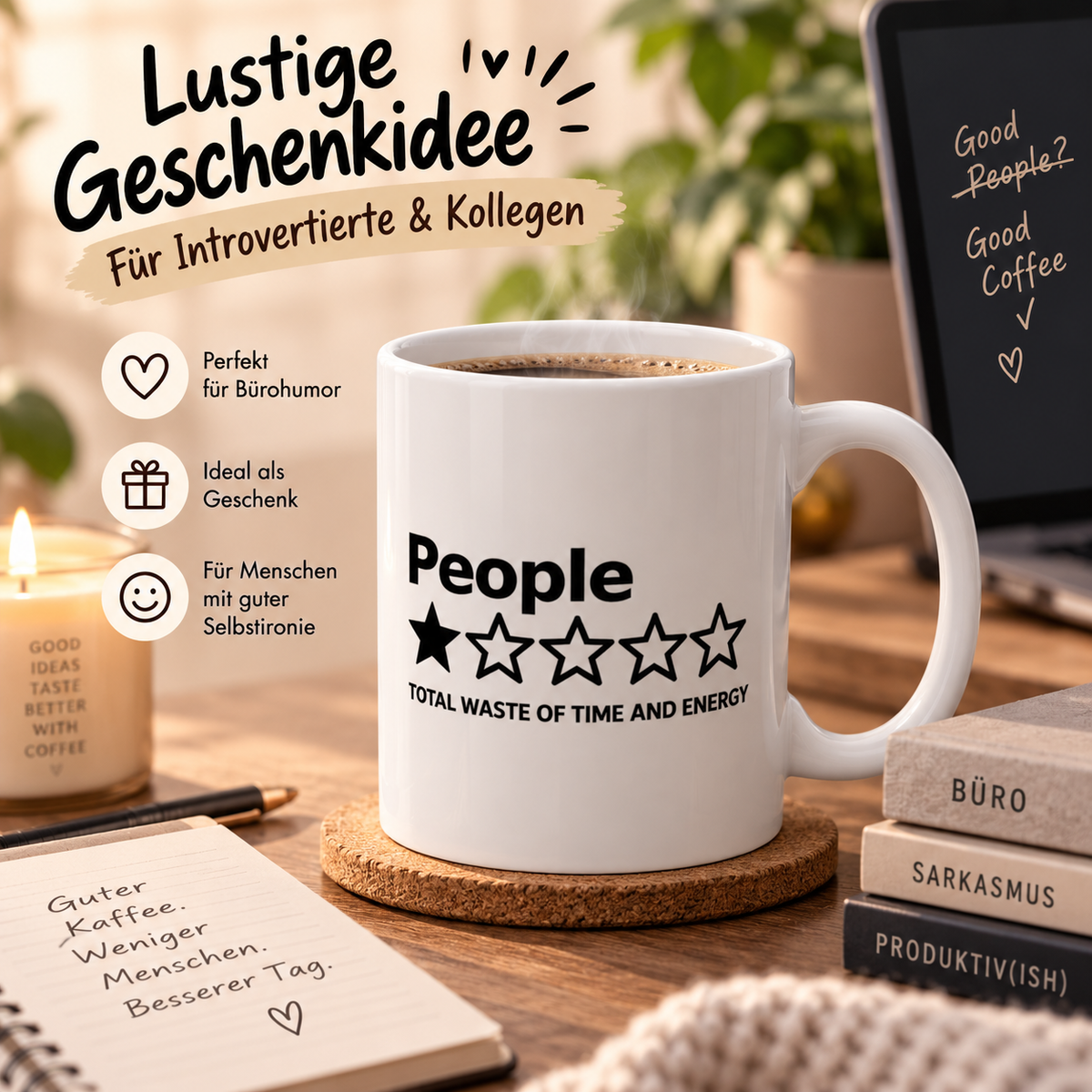People 1 Stern Tasse – Total Waste of Time and Energy