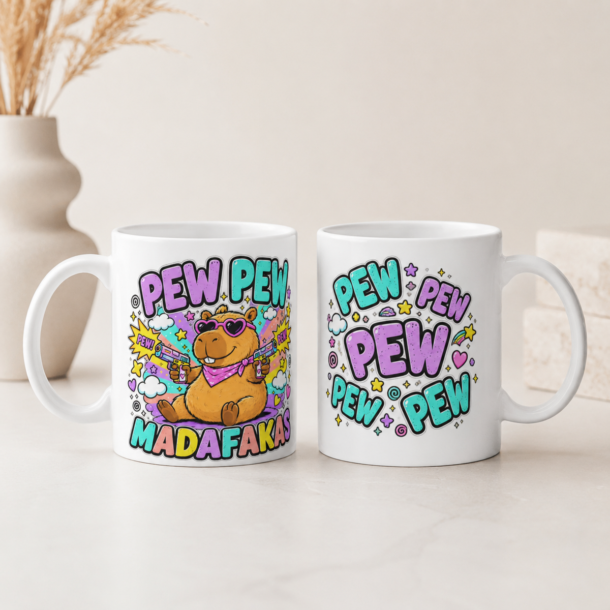 Capybara Tasse – Pew Pew Madafakas