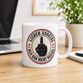 Mittelfinger Tasse – Lieber asozial als gar nicht sozial