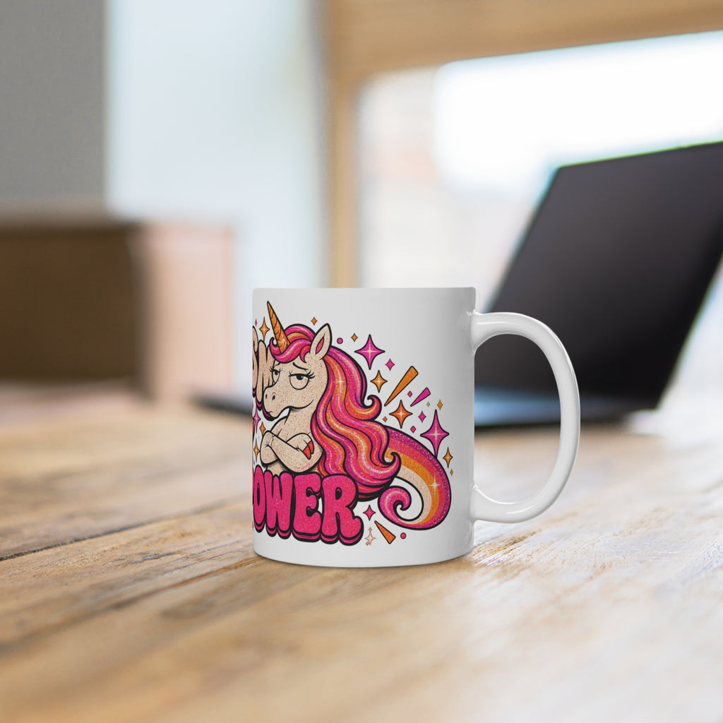 Einhorn Tasse – Sarcasm Is My Superpower