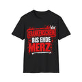 Krankenschein bis Ende Merz Shirt (Schwarz)