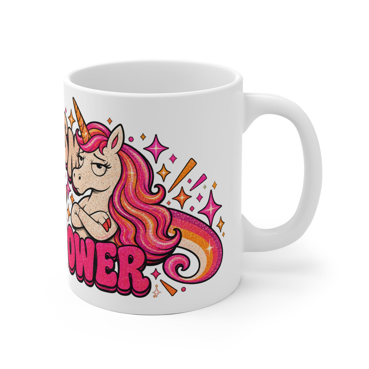 Einhorn Tasse – Sarcasm Is My Superpower