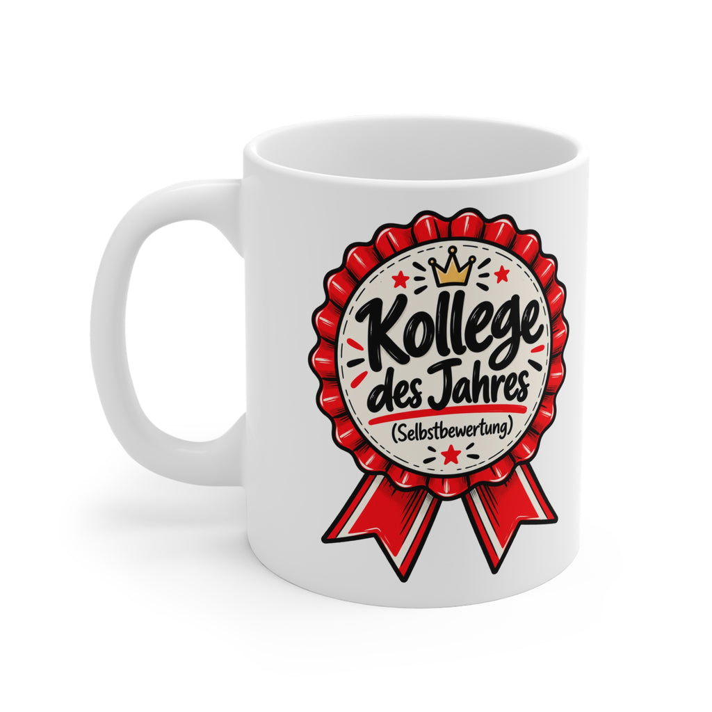 Kollege des Jahres Tasse – Selbstbewertung